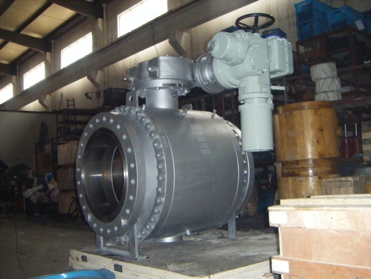 Double Block Soft Seat Trunnion Ball Valve for Bleed Control Applications
