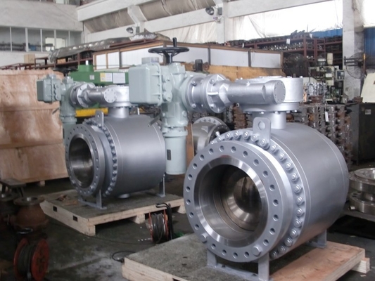 Double Block Soft Seat Trunnion Ball Valve for Bleed Control Applications
