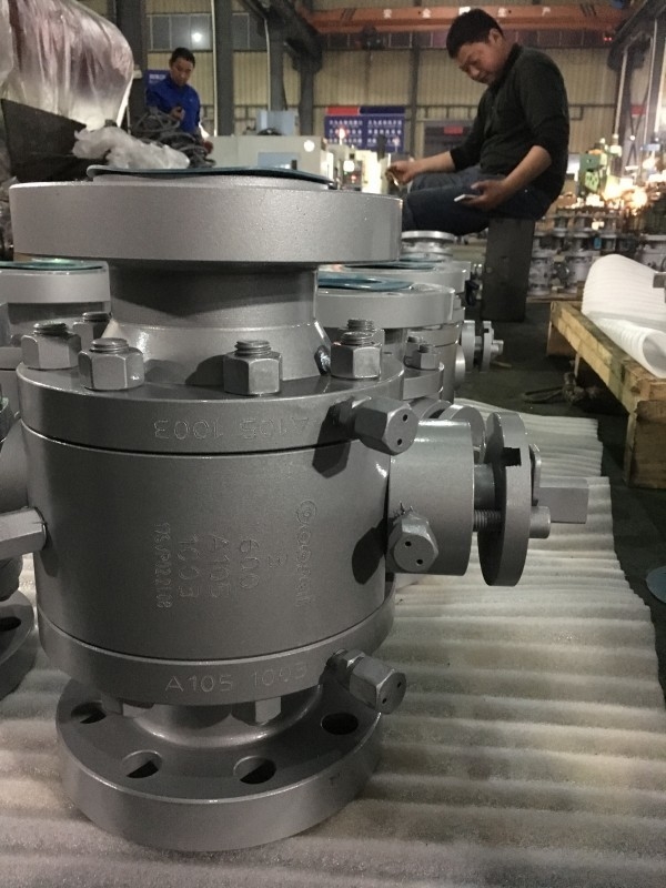 Double Block Design Trunnion Type Ball Valve For Smooth Operation
